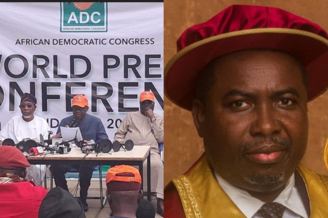 JUST IN: ADC demands resignation of INEC Chairman, Amupitan