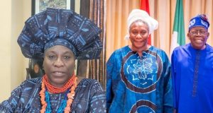 Iyabo Obasanjo meets Tinubu in Lagos Iyabo Obasanjo meets Tinubu in Lagos