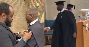 Tinubu’s son, Olayinka bags Master degree in UK Tinubu’s son, Olayinka bags Master degree in UK