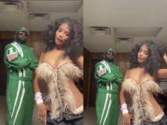 Davido, Tyla vibe to new single after Coachella linkup Davido, Tyla vibe to her new single after Coachella linkup