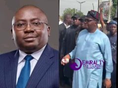 Adelabu spotted directing traffic in Ibadan Adelabu spotted directing traffic in Ibadan