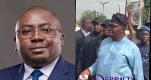 Adelabu spotted directing traffic in Ibadan Adelabu spotted directing traffic in Ibadan