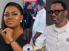 Funke Akindele denies snubbing Pasuma at event Funke Akindele denies snubbing Pasuma at event