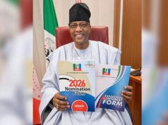 Gbenga Daniels picks up APC Senatorial form Gbenga Daniels picks up APC Senatorial form