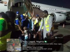 NEMA receives 181 Nigerian returnees from Libya NEMA receives 181 Nigerian returnees from Libya