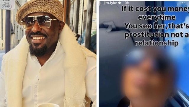 If it cost you money every time you see her, that’s pr*stitution not a relationship - Jim Iyke