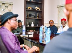 Jonathan, Peter Obi hold closed-door meeting Jonathan, Peter Obi hold closed-door meeting