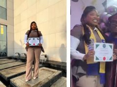 Juliana Olayode bags therapy degree Juliana Olayode bags therapy degree