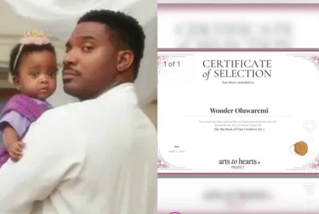 Kunle Remi celebrates daughter's WIN