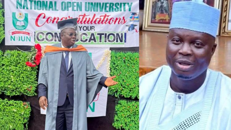 Mr Latin earns Bachelor Degree from NOUN university 