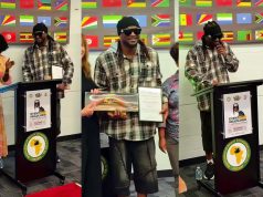 Paul Okoye gets honoured in Australia Paul Okoye gets honoured with a certificate of Recognition in Australia