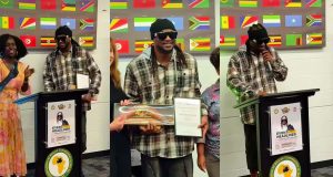 Paul Okoye gets honoured in Australia Paul Okoye gets honoured with a certificate of Recognition in Australia