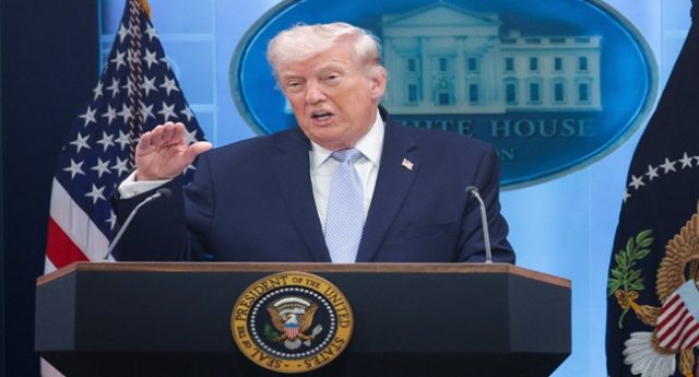 President Trump Holds News Conference With Military Officials On Mission To Rescue Downed Airman In Iran Trump threatens to wipe out Iran over Strait of Hormuz blockage
