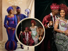 Priscilla Ojo & Juma Jux celebrate first tradiversary Priscilla Ojo & Juma Jux celebrate first tradiversary