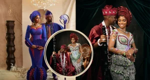 Priscilla Ojo & Juma Jux celebrate first tradiversary Priscilla Ojo & Juma Jux celebrate first tradiversary