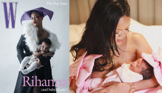 Rihanna's baby daughter makes magazine cover debut
