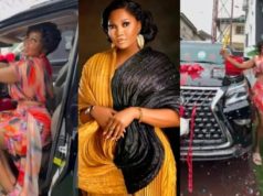 Jumoke Odetola buys new Lexus
