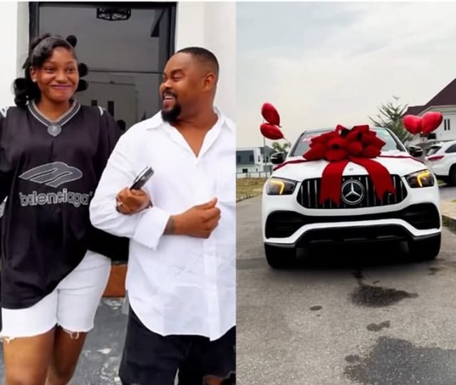 Chomzy receives Mercedes-Benz AMG 53 from husband