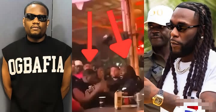 Burna Boy, DJ Tunez reportedly engage in physical fight
