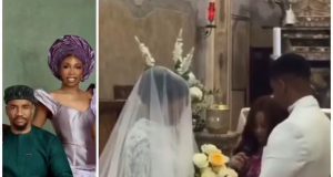 Jide Kene weds partner in Italy Jide Kene weds partner, Ifeoma in Italy