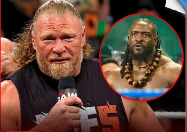 Brock Lesnar retires from Wrestlemania after defeat to Nigerian, Oba Femi