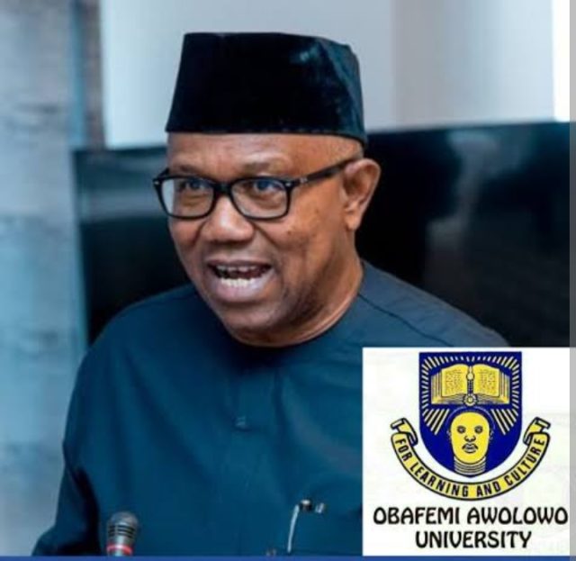 Oduduwa Hall not approved for Peter Obi lecture - OAU