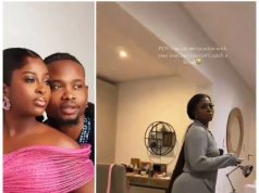 I don’t want to get pregnant – Thayour B teases husband, Yhemolee I don't want to get pregnant - Thayour B teases husband, Yhemolee