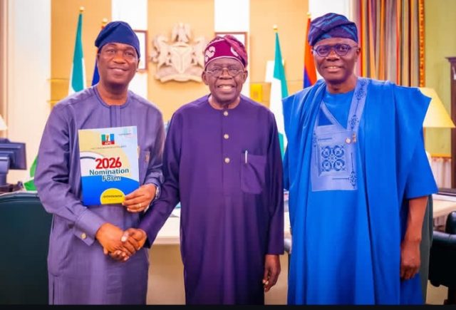 BREAKING: Tinubu endorses Obafemi Hamzat as next Lagos Governor