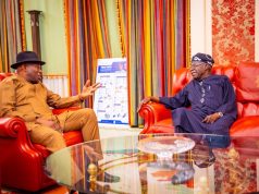 Tinubu receives Jonathan at presidential villa Tinubu receives Jonathan at presidential villa