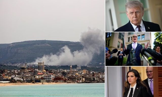 Trump announces leaders of Israel & Lebanon will meet for the first time in 33 YEARS Trump announces leaders of Israel & Lebanon will meet for the first time in 33 YEARS