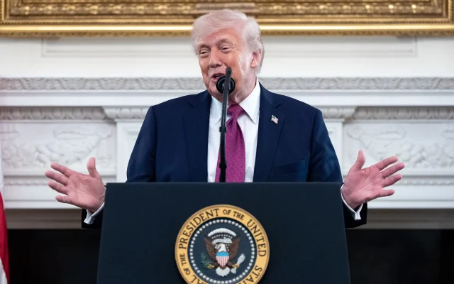 Trump threatens to shoot boats laying mines as tension escalates in Strait of Hormuz