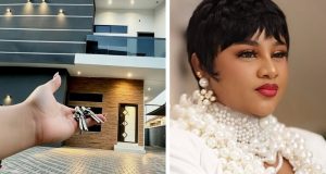 Uju Okoli celebrates birthday with new house Uju Okoli celebrates birthday with new house