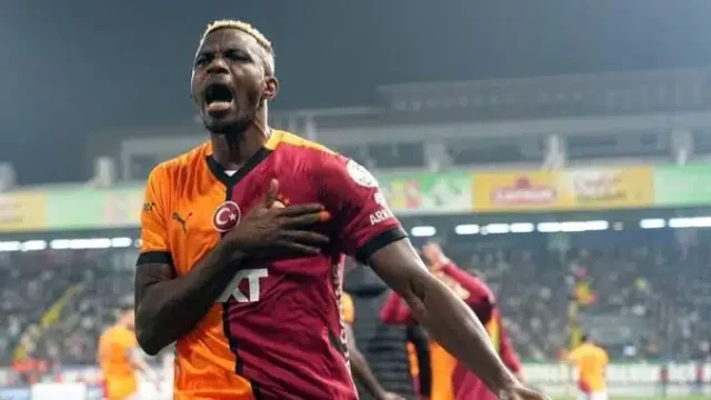 Osimhen scores for Galatasaray on return from injury