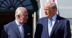 King Charles visits Trump at white house King Charles visits Trump at white house