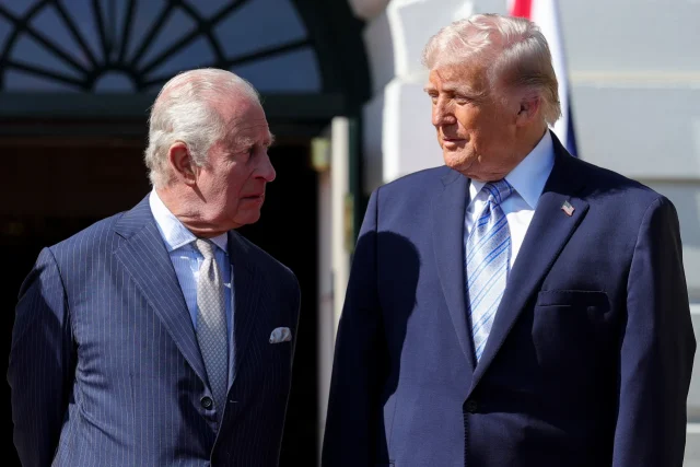 King Charles visits Trump at white house