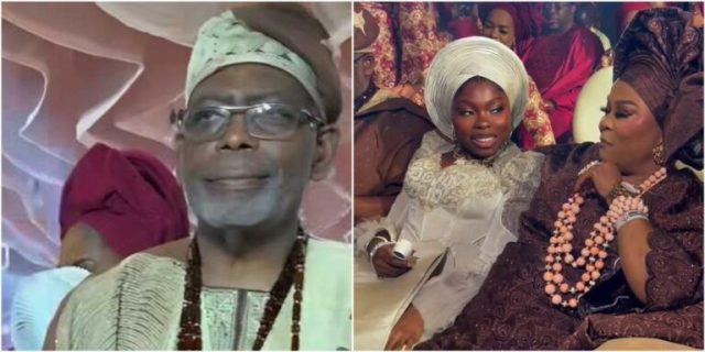 Sola Sobowale snubs ex-husband during daughter's wedding