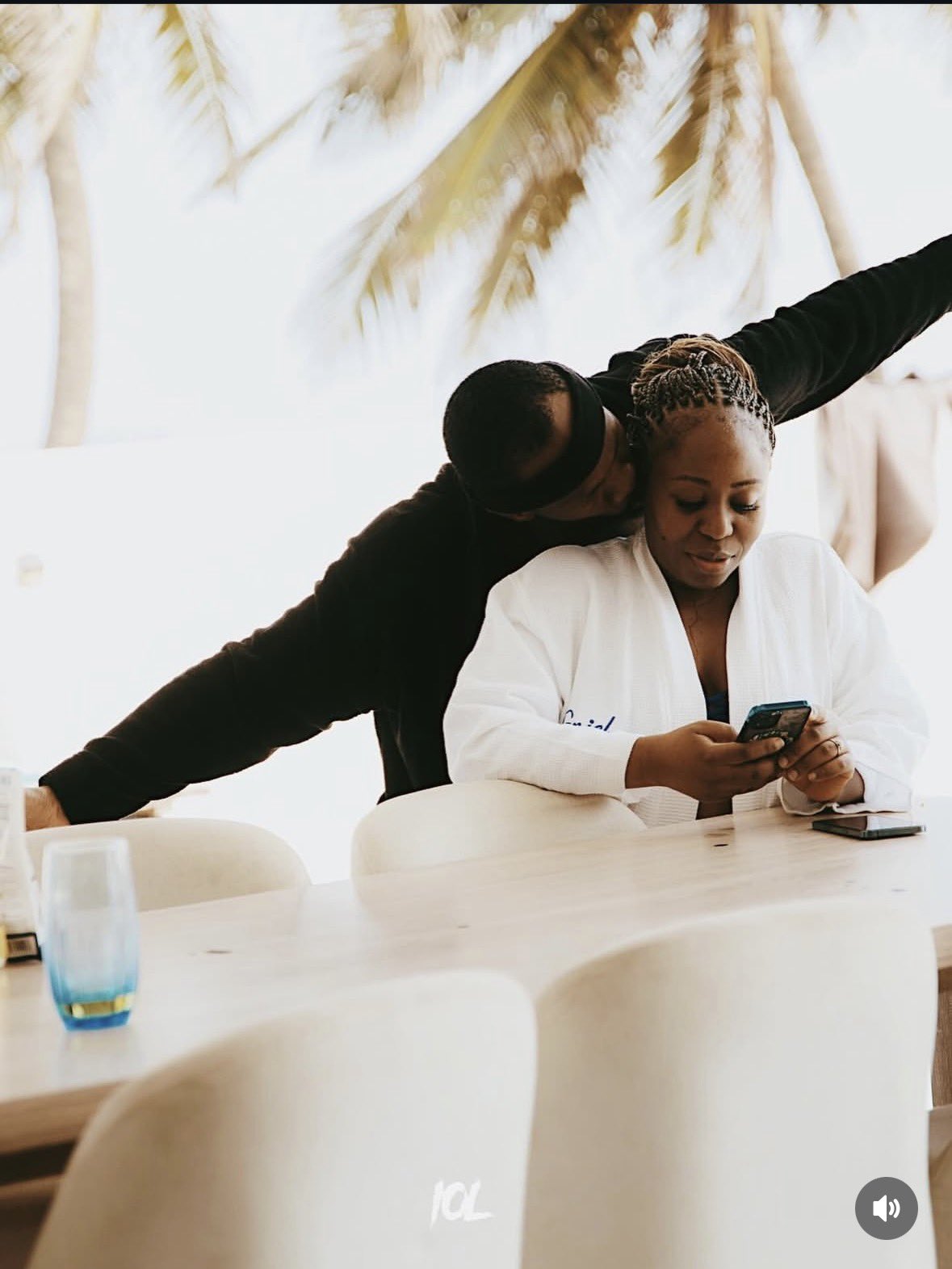 Don't post me under pressure - Daniel Etim's wife tells him