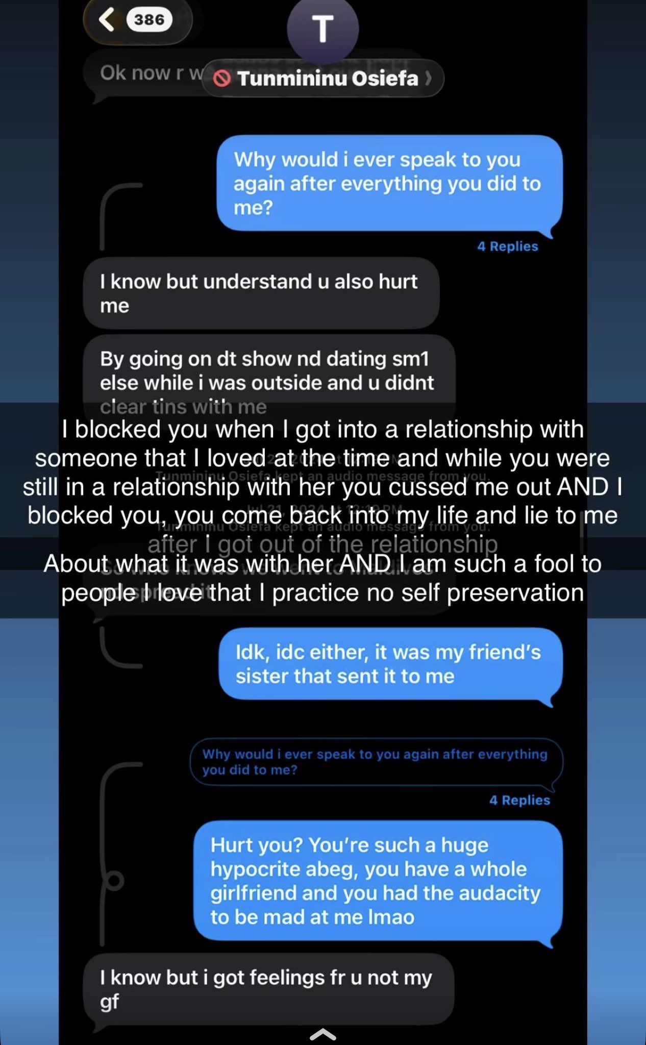 Angel Smith calls out Tumi for arresting her mother