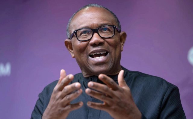 G*n to my head, i won't stay a day longer than 4 years - Peter Obi G*n to my head, i won't stay a day longer than 4 years - Peter Obi