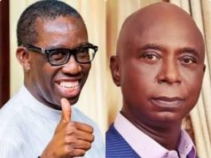 Okowa defeats Ned Nwoko in APC Primary election Okowa defeats Ned Nwoko in APC Primary election