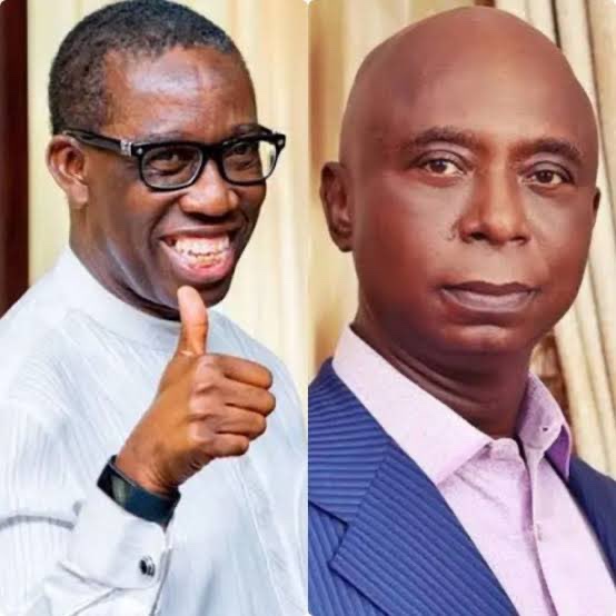Okowa defeats Ned Nwoko in APC Primary election Okowa defeats Ned Nwoko in APC Primary election