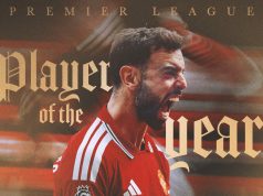 Bruno Fernandes named EPL Player of the season Bruno Fernandes named EPL Player of the season