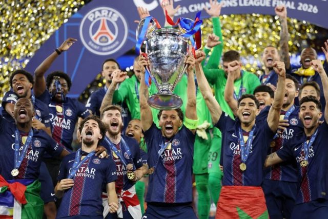 PSG defeats Arsenal to win 2025/2026 UCL
