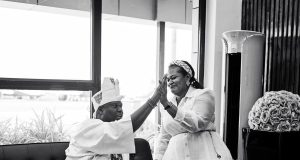 Ooni of Ife holds grand naming ceremony for twins Ooni of Ife holds grand naming ceremony for twins