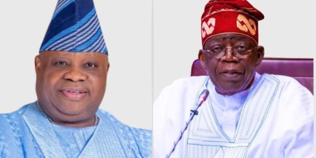 2027: Adeleke endorses Tinubu