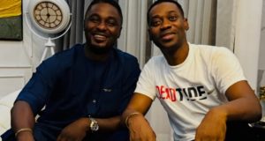 Adeniyi Johnson visits Lateef Adedimeji Adeniyi Johnson vists Lateef Adedimeji