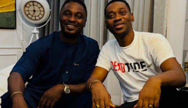 Adeniyi Johnson vists Lateef Adedimeji