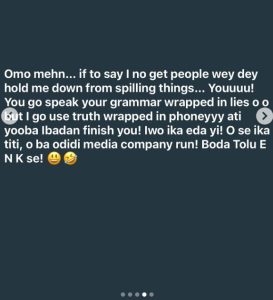 Akinola Akano calls out Tolu Fagbure 