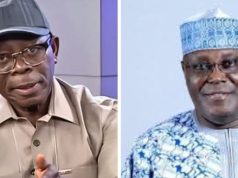 Opposition fighting one another, APC has nothing to worry about – Oshiomhole mocks Atiku is now our best campaign manager because he attacks Obi -Oshiomhole
