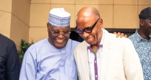 Atiku meets Amaechi after ADC Presidential Primary Atiku meets Amaechi after ADC Presidential Primary